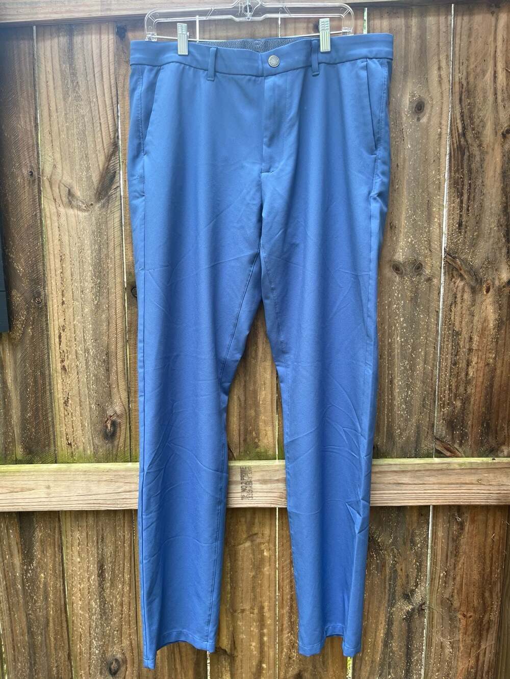 Bonobos Golf Performance Pants 35x34 Slim Blue